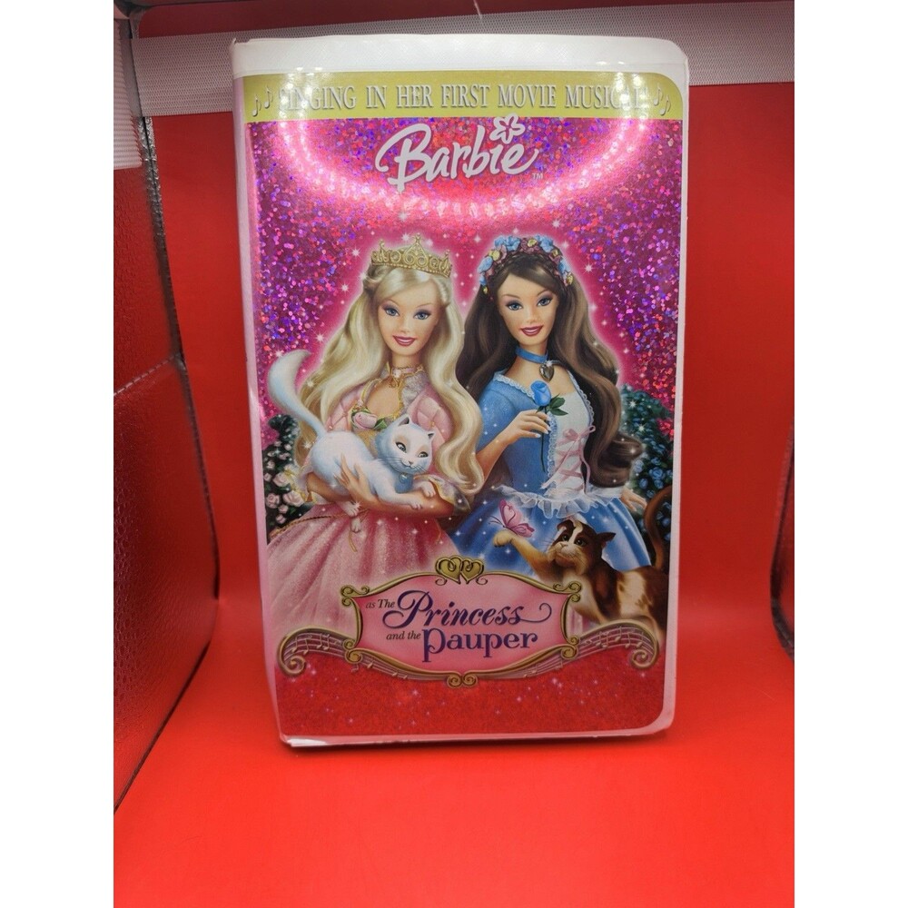 BARBIE THE PRINCESS AND THE PAUPER 2004 MOVIE CLAMSHELL CASE MATTEL CLASSIC